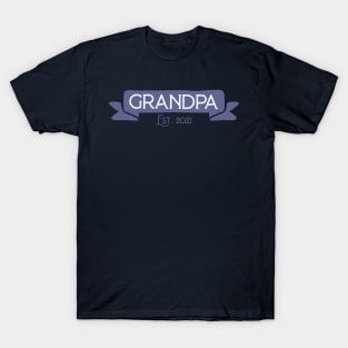 Grandpa Est. 2021 T-Shirt